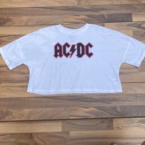 AC/DC crop top